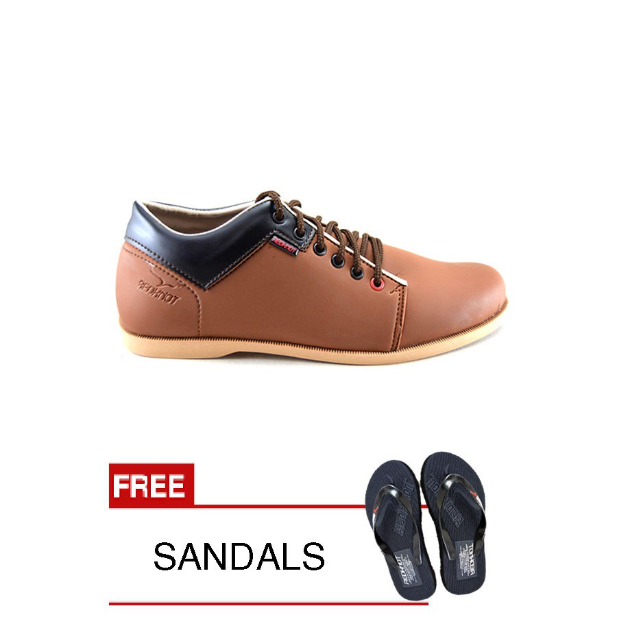 

Redknot - Sneakers Tech Tan + Bonus Sandal Senilai Rp.25.000,00