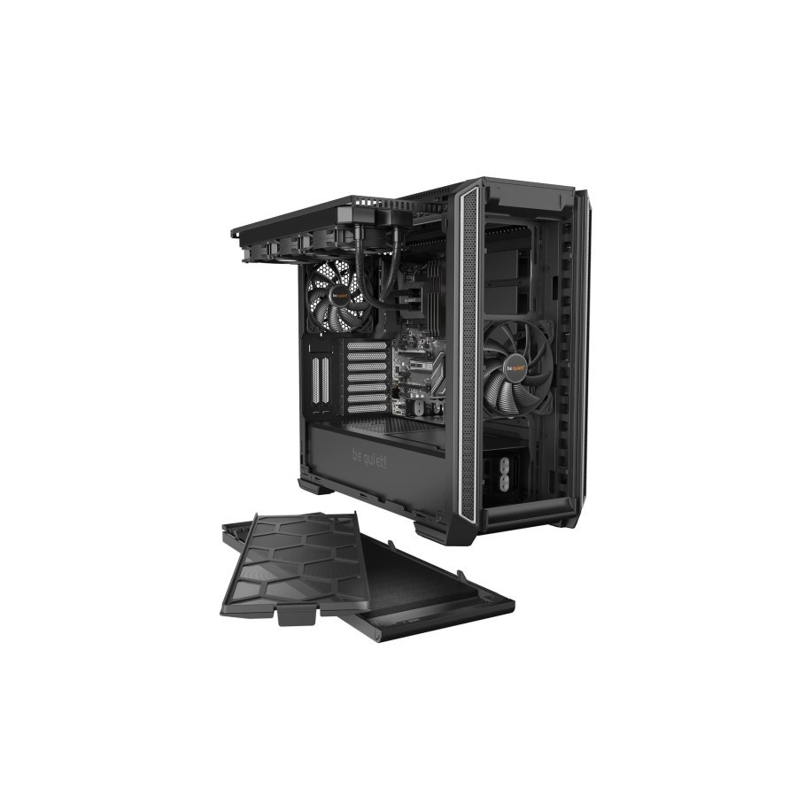 be quiet! Gaming Case SILENT BASE 601 Silver With Side Window