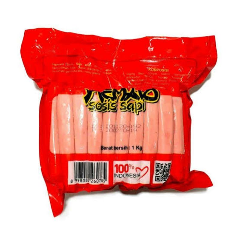 

Hemato Sosis Sapi 40pcs