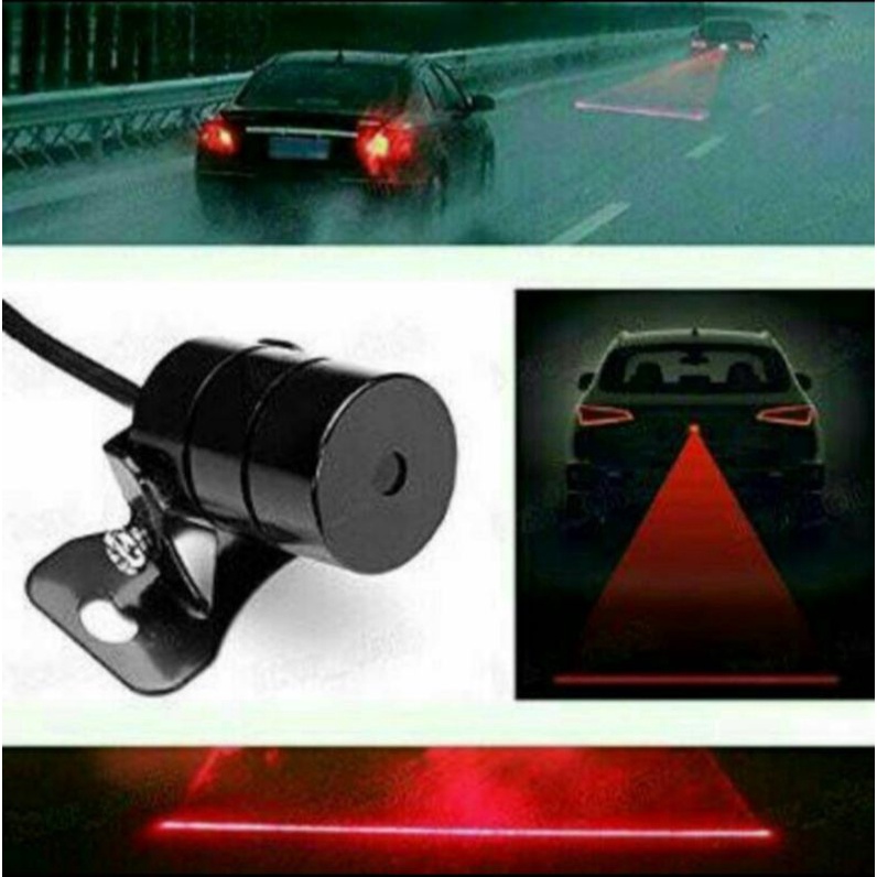 Lampu Led Rem Laser Garis Merah