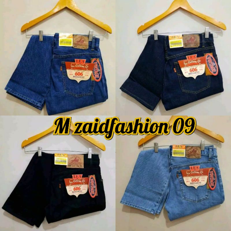 CELANA PANJANG JEANS STANDAR | MURAH | DENIM Mrek Lea 6o6