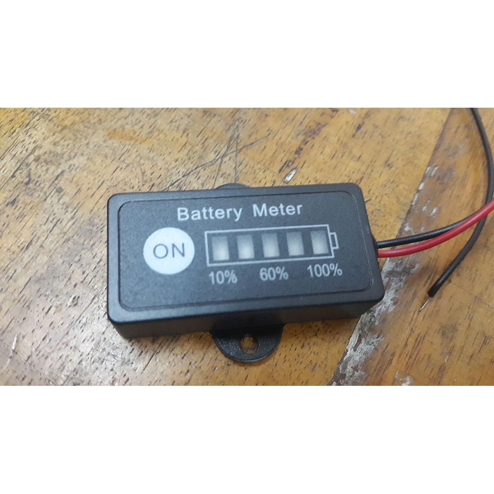 Auto Car DC 24V LED Battery Indicator Level Meter