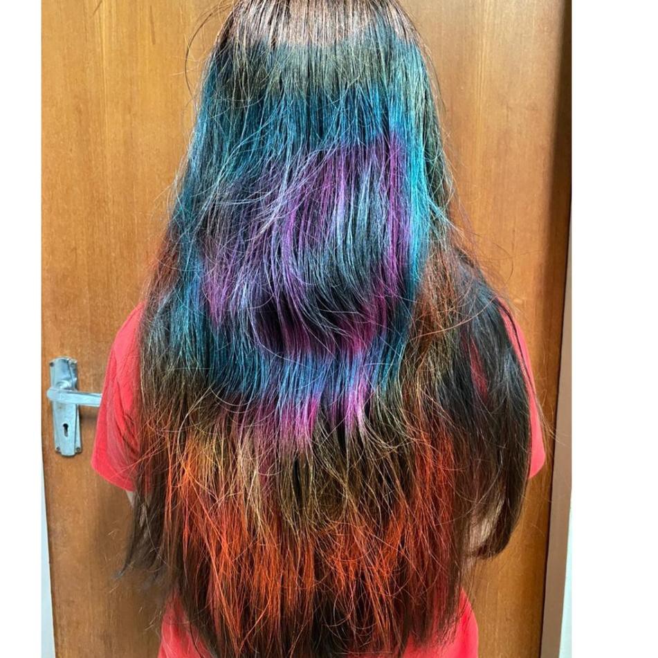 Salsa Instant Mermaid Hair Color Spray 80ml ✔️BPOM cat rambut semprot non permanen ( KIMIKO )