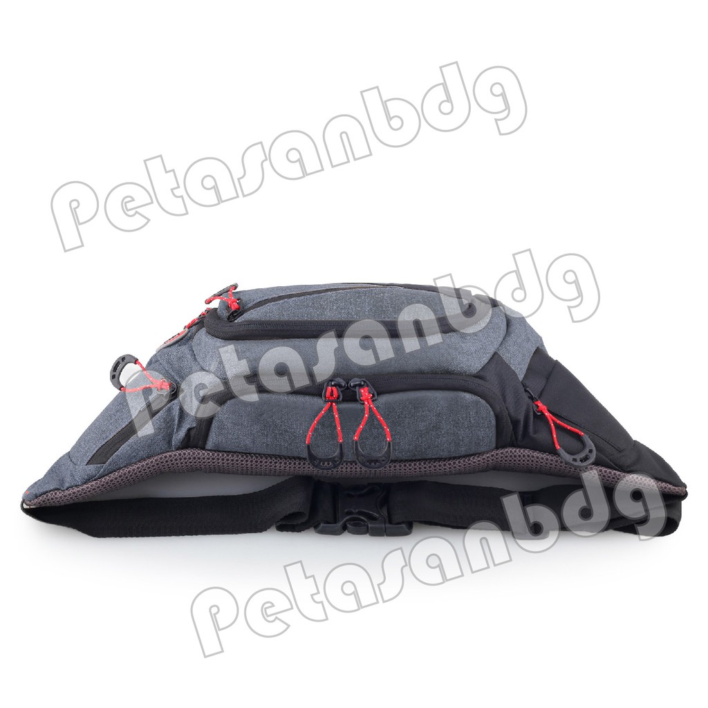 PTS -Tas Waistbag Gear Bag X - Guardian .PTS Kanvas Waistbag WITH EARPHONE HOLE - 13078