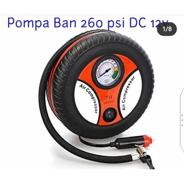 MODEL BAN Pompa Ban Mobil Mini DC12V - Air Compressor Portable