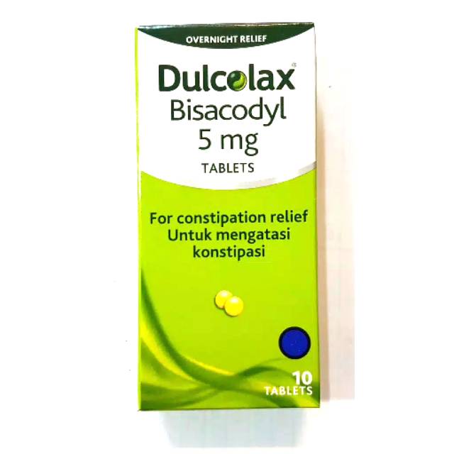 

Dulcolax isi 10 Tablet / Bisacodyl 5mg / Mengatasi sembelit, wasir dan konstipasi
