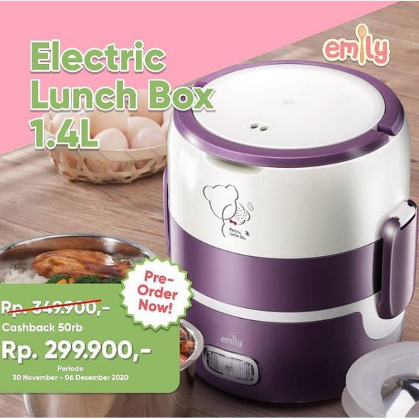 Emily Lunch Box 1.4 Tempat Penyimpan Makanan