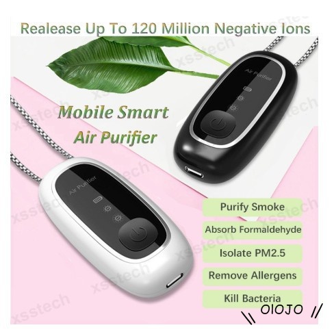 Kalung Air Purifier Smart Anion Pembersih Udara Portable - ol