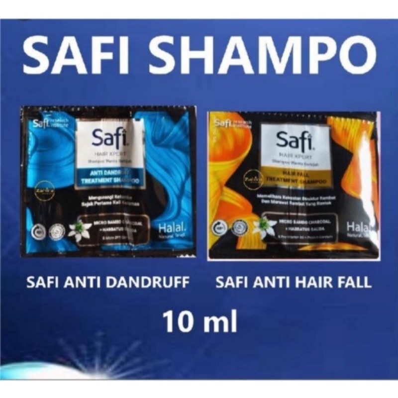 SAFI SHAMPO SACHET || 1 RENCENG ISI 12