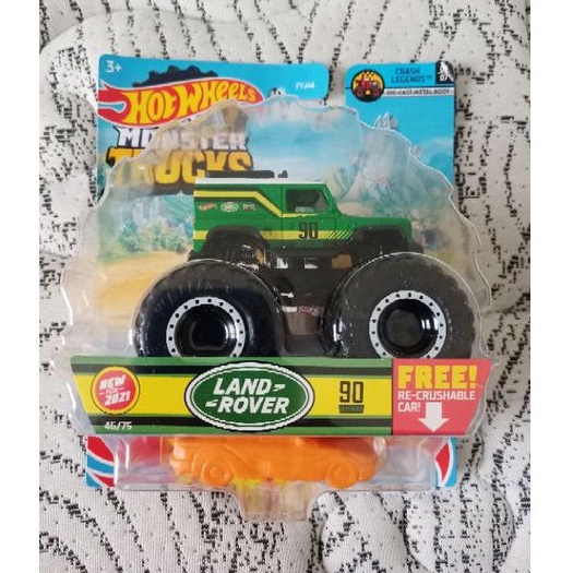 Land Rover Defender 90 Hotwheels Monster Trucks