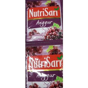 

Nutrisari Minuman serbuk renceng