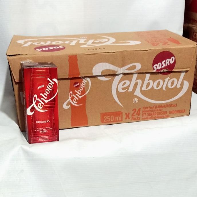 

[COD] TEH BOTOL KOTAK 250ml x 24 PCS (KHUSUS SAMEDAY INSTANT) [COD]
