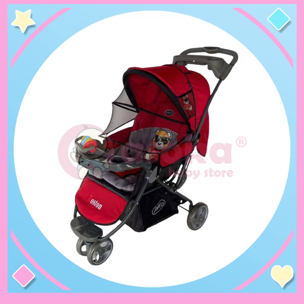 Stroller Bayi Pliko Boston 338 - Dorongan Bayi ASOKA