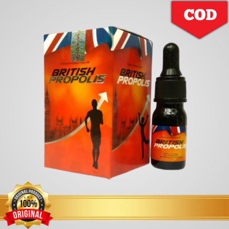 BRITISH PROPOLIS ORIGINAL 100% ASLI