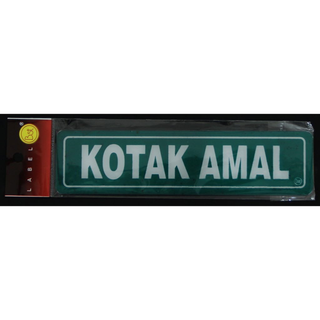 

Label Akrilik Kotak Amal