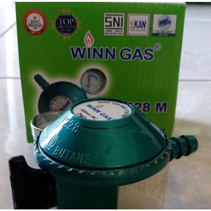 Winn Gas Regulator W 228 M, Regulator Elpiji, Lpg, Kepala Gas