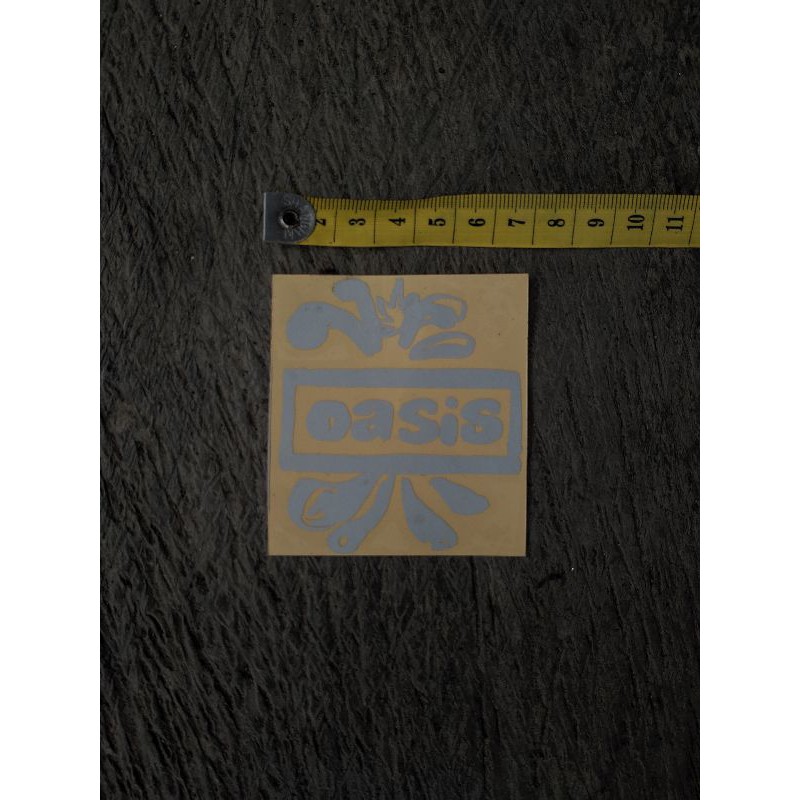 

sticker band oasis cutting