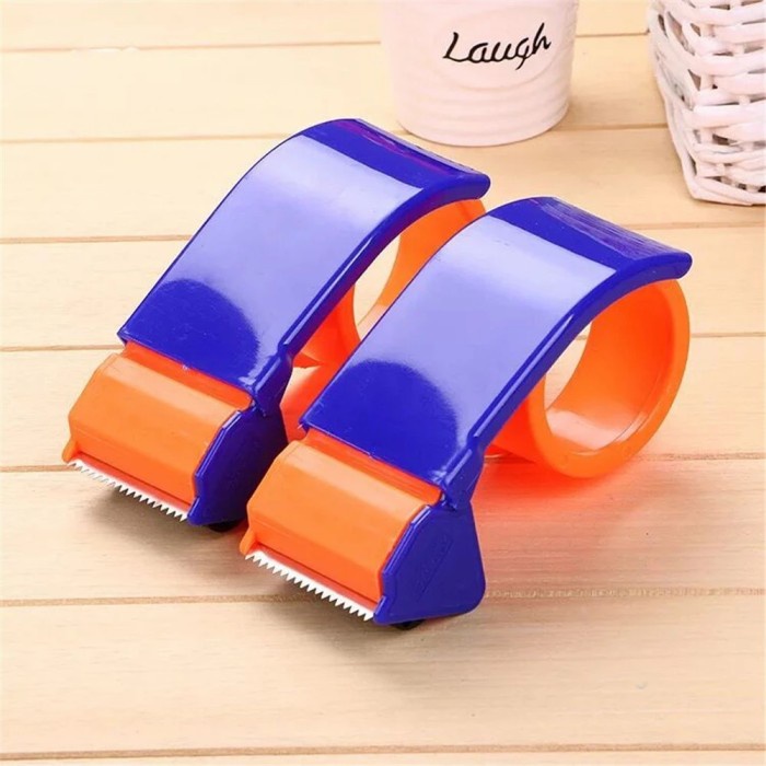 

Bisa Cod Tape Dispenser Tape Cutter Alat potong Lakban Besar 48mm 2 Inch 2
