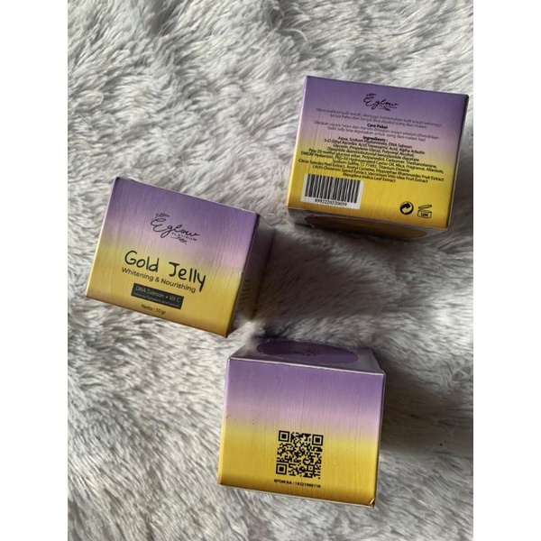 GOLD JELLY EGLOW PLATINUM - EGLOW PLATINUM GOLD JELLY 100% ORIGINAL BPOM