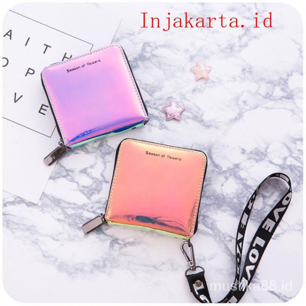 [LOKAL] DOMMO - D1108 DOMPET LADY GAGA BISA BAYAR COD Dompet Lipat Mini Lucu Morymony 1PIu