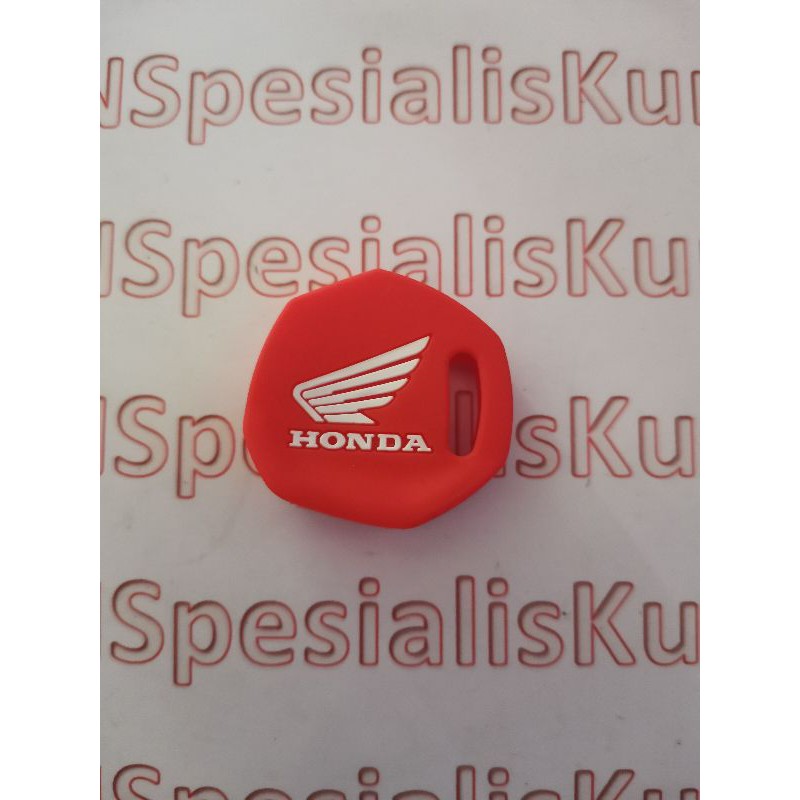 Kondom kunci motor Honda Beat,Vario,Supra,scoopy,pcx-Merah