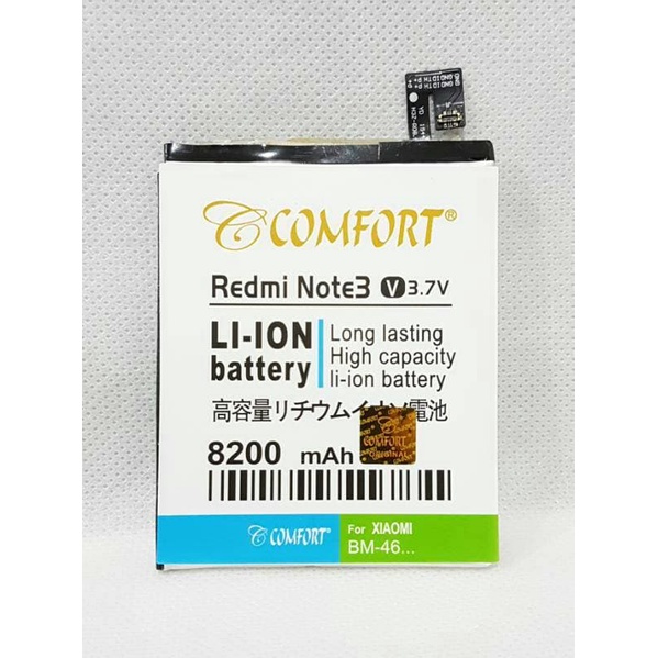 Baterai COMFORT Redmi Note 3 Xiaomi BM66 BM-46 Double Power