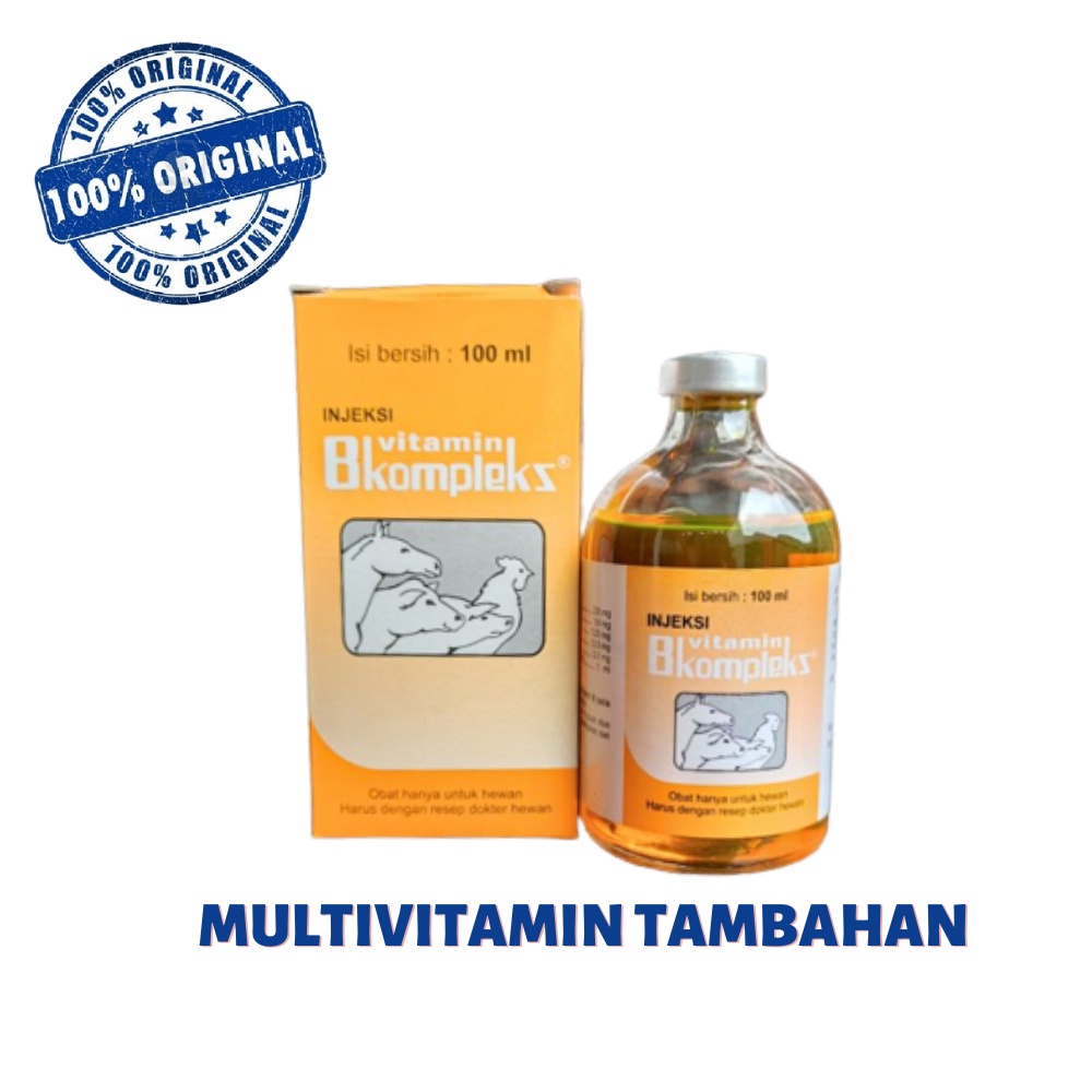 vitamin B kompleks 100 ml - multivitamin daya tahan tubuh