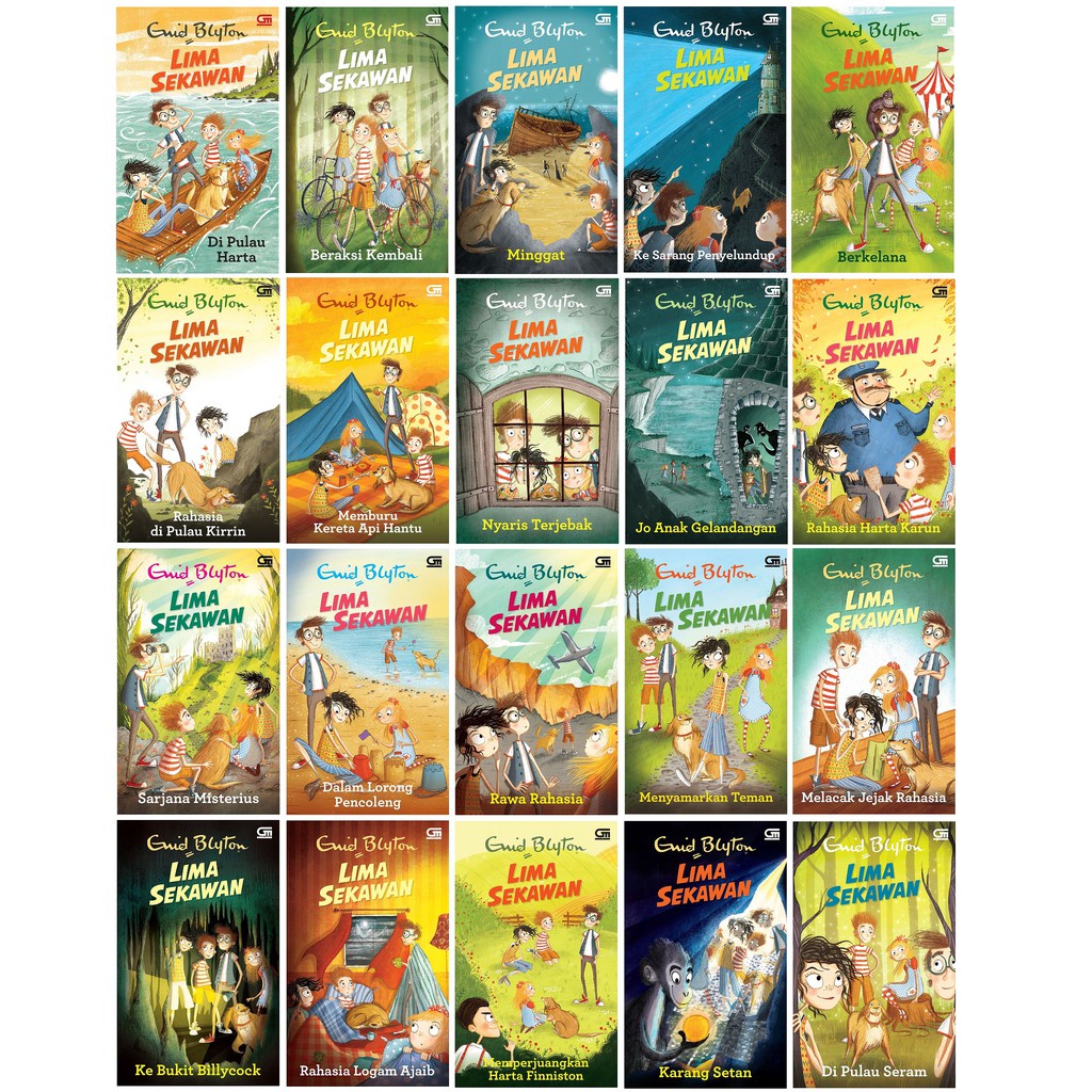 LIMA SEKAWAN | ENID BLYTON