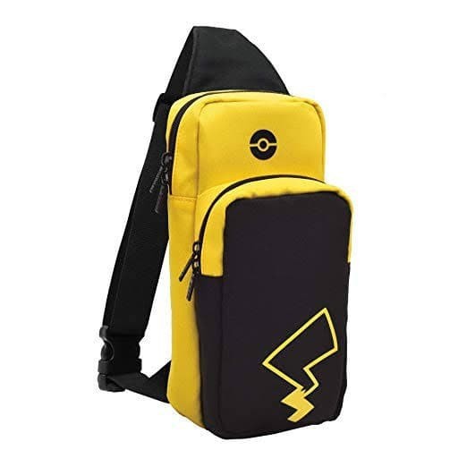 Go Pack Pokemon Let's Go Eevee Shoulder Pouch Bag for Nintendo Switch