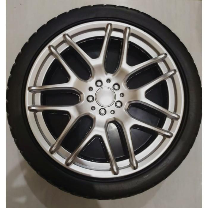 Ban Roda Mobil Mainan Aki Full Karet Ukuran 27Cm Roda Mobil Mainan