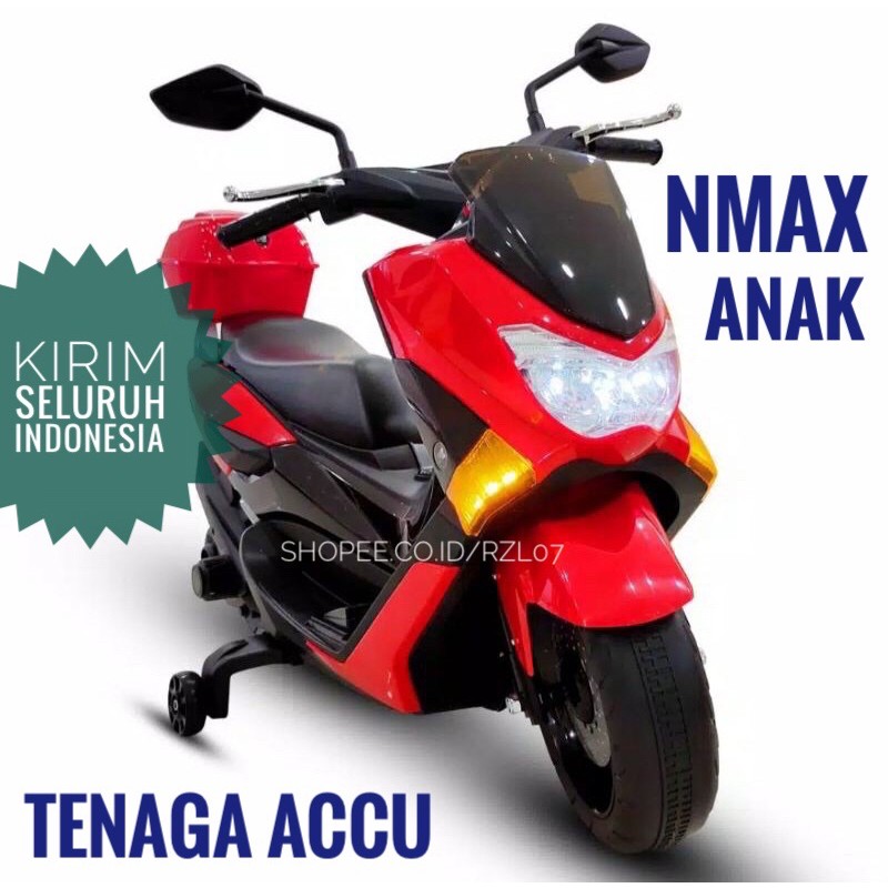 [Cargo] Motor Aki Nmax anak pmb M-588 sepeda motor yamaha anak