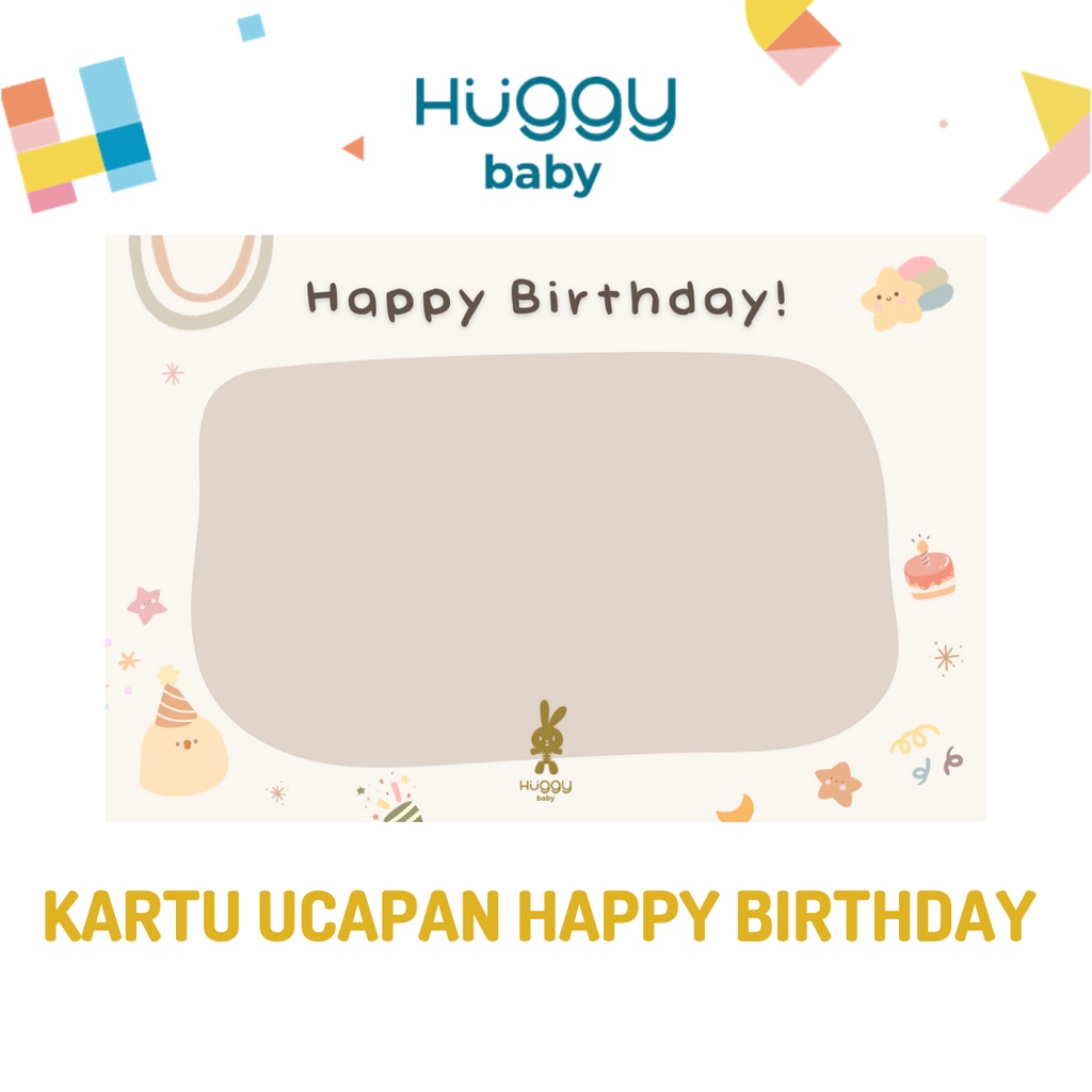 KARTU UCAPAN HUGGY BABY