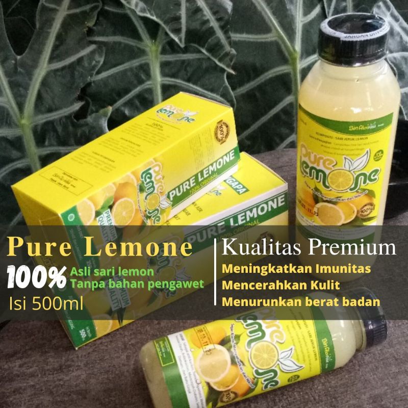 

Sari Lemon | Pure Lemone Minuman Sari lemon asli 100% isi 500ml