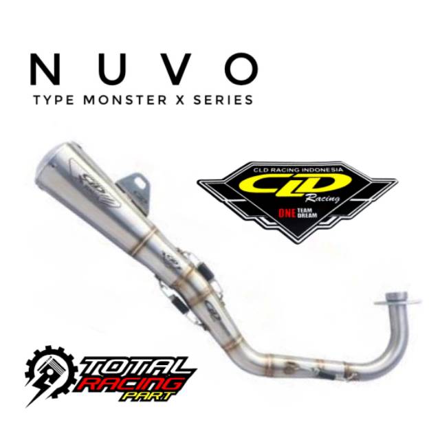 KNALPOT NUVO CLD MONSTER X SERIES