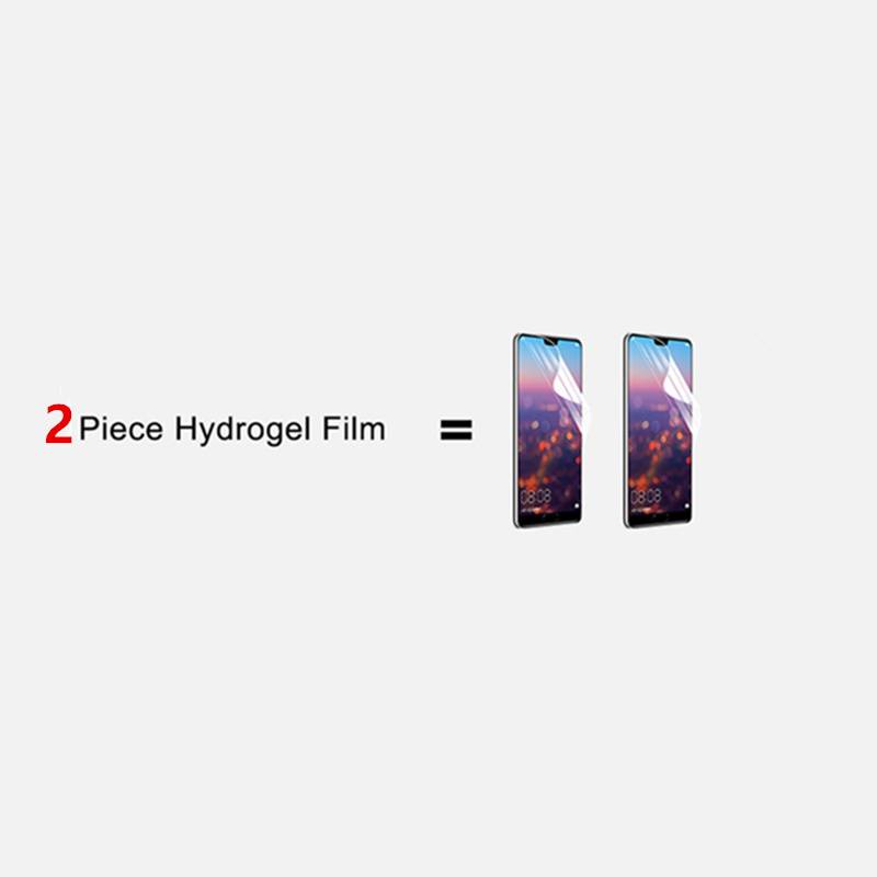 2Pcs Hydrogel Film For Xiaomi Redmi Note 9S 9 Pro 7 8 9T 8T poco X3 nfc m3 Mi 11 8A Screen Protector Redmi 8 Protective No Glass