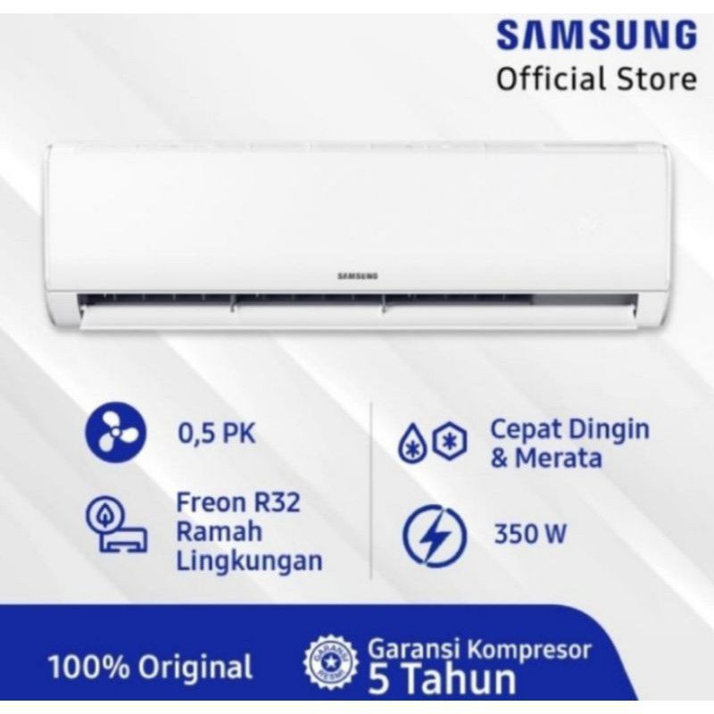 AC 1PK SAMSUNG AR09TGHQASIN UNIT ONLY GARANSI RESMI