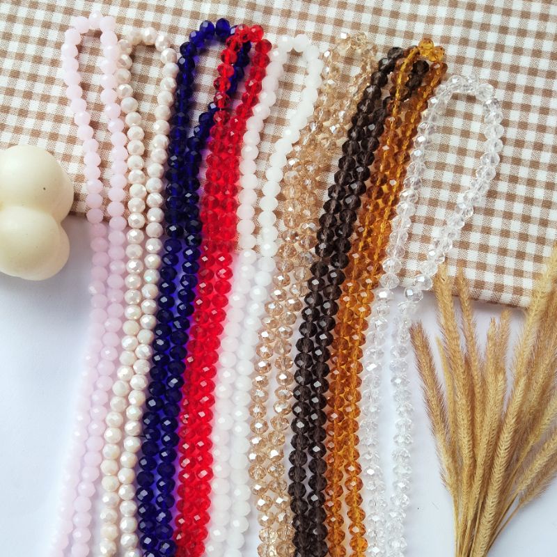 cristal ceko 6mm kristal Ceko warna rare kristal Ceko bapau kristal Ceko bulat kristal Ceko clear