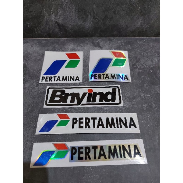 STICKER PERTAMINA CUTTING