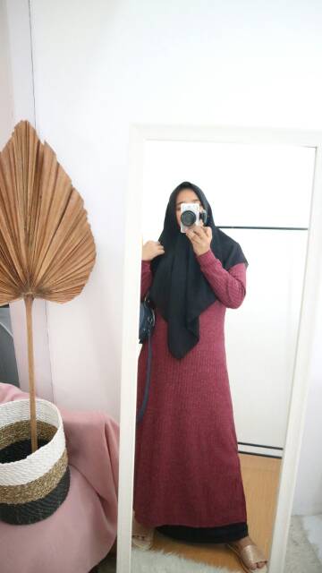 KNIT DRESS by MUSASK / GAMIS KAOS