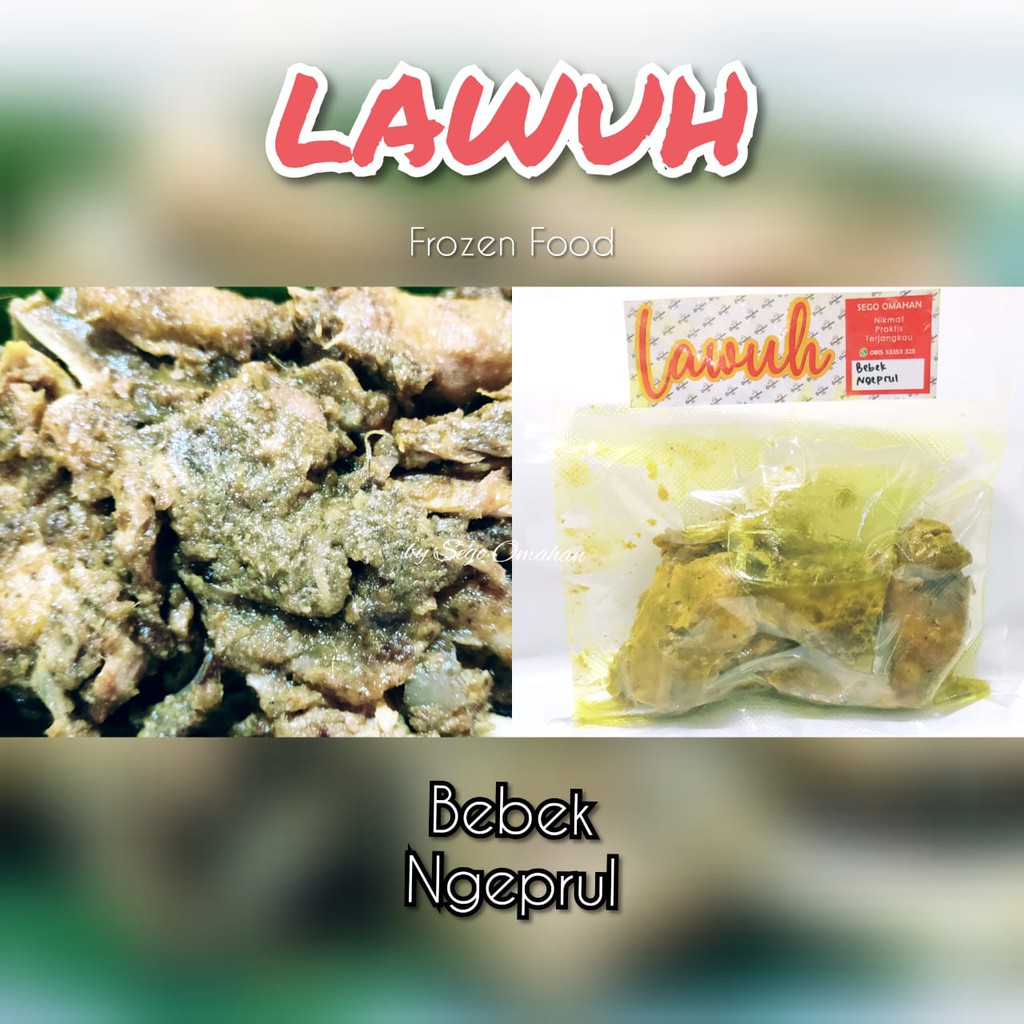 

LAWUH / LAUK FROZEN BEBEK NGEPRUL