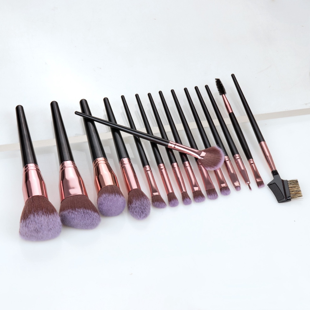 Kuas Make Up Set 15 Pcs 20 Pcs Alat Make Up Brush Kosmetik