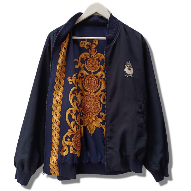 Vintage reversible jacket 80s Captain Santa