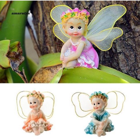 Miniatures - Terrariums - Fairy Garden - Flower Angel