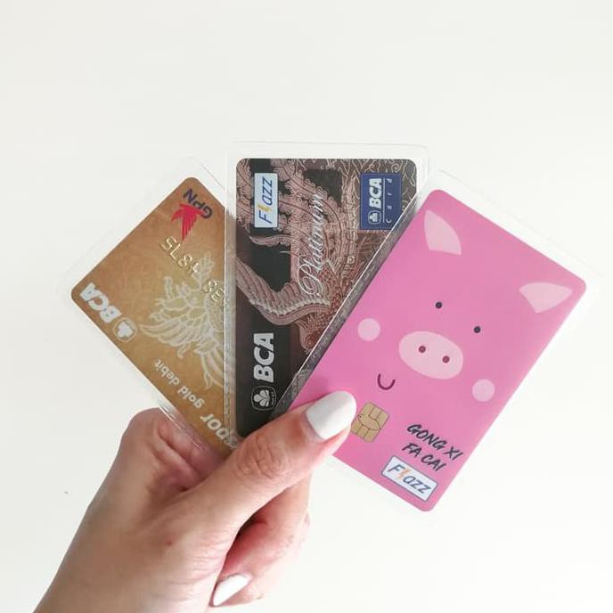 

HOT SALE Sampul Kartu Doff Pelindung Kartu ATM, KTP, SIM, ID card Terjamin