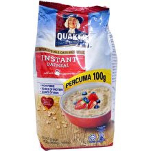 

Quaker Malaysia 800 gram + 100 gram PROMO