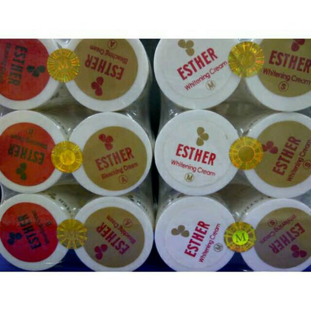 Cream Esther BPOM - Whitening Cream  & Bleaching Cream