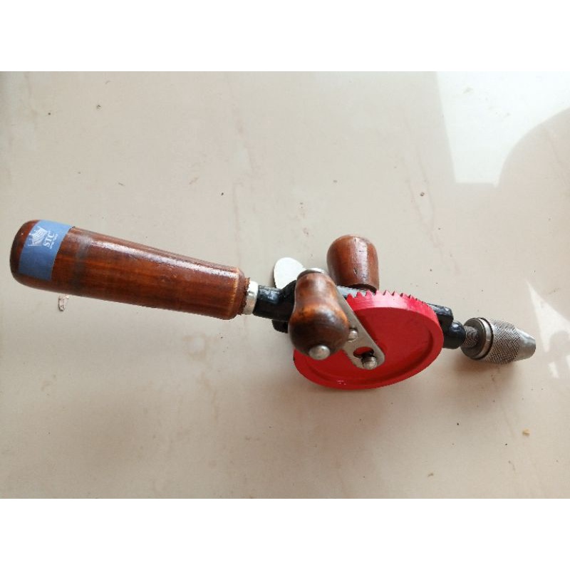 Bor kerek tangan mesin bor putar manual