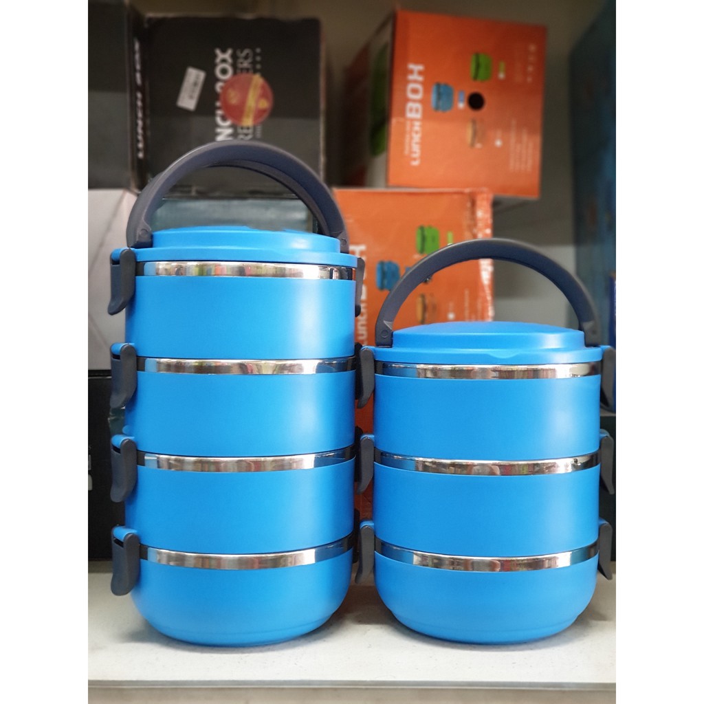 Rantang Warna SUsun 2,3,4/Rantang STainless Warna/rantang SUsun Tiga