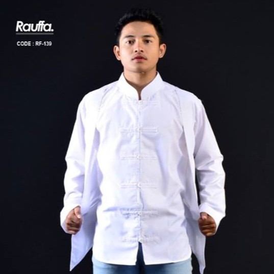 Baju Koko Rauffa Baju Koko Muslim Pria Dewasa