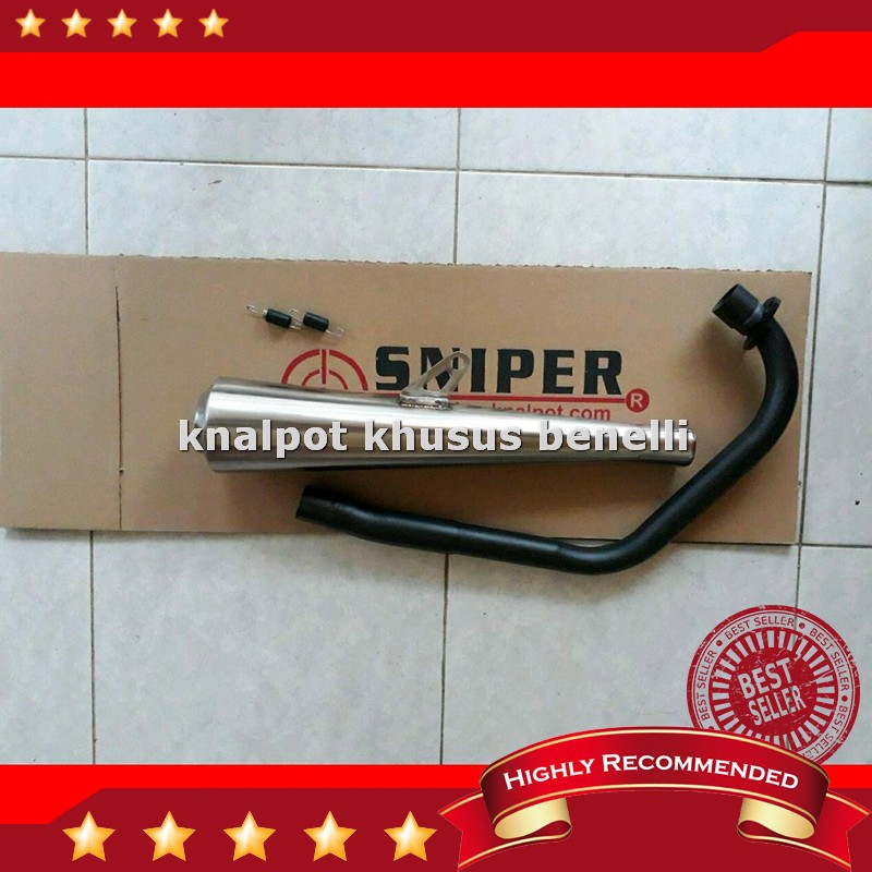 Jual Knalpot Benelli motobi 152 full system